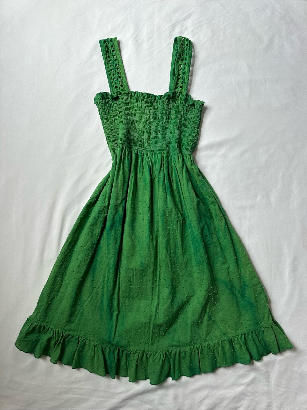 Sam & Max Green Cotton Sundress